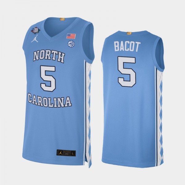 North Carolina Tar Heels college Basketball #5 Arm...