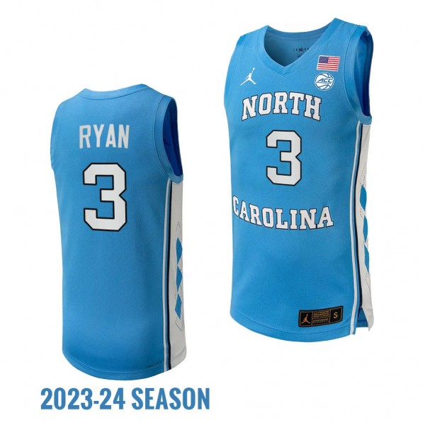 Cormac Ryan #3 North Carolina Tar Heels NIL Basket...