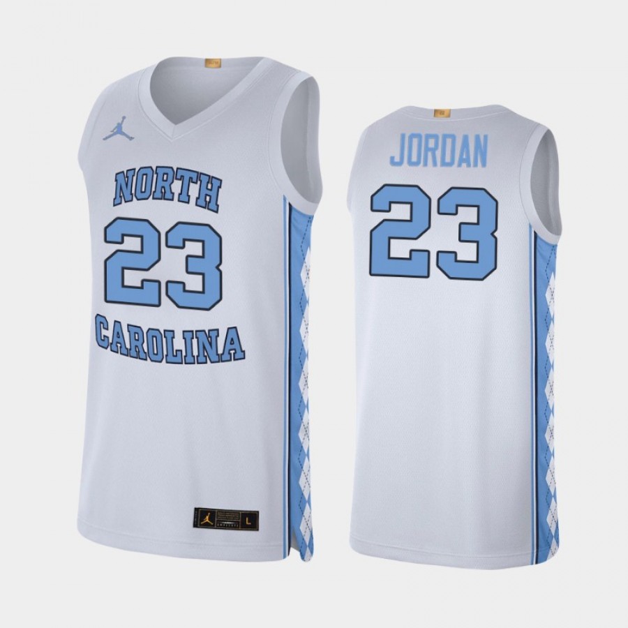 Michael Jordan North Carolina Tar Heels Jordan Brand Alumni Player Limited  Basketball Jersey - White